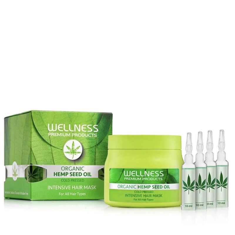 Wellness Intensive Hemp Seed Oil Hair Mask - 100Ml